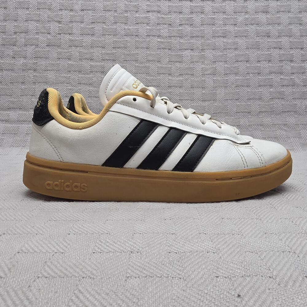 Adidas Grand Court Alpha White Flash Orange Womens Size 9.5 GX8165